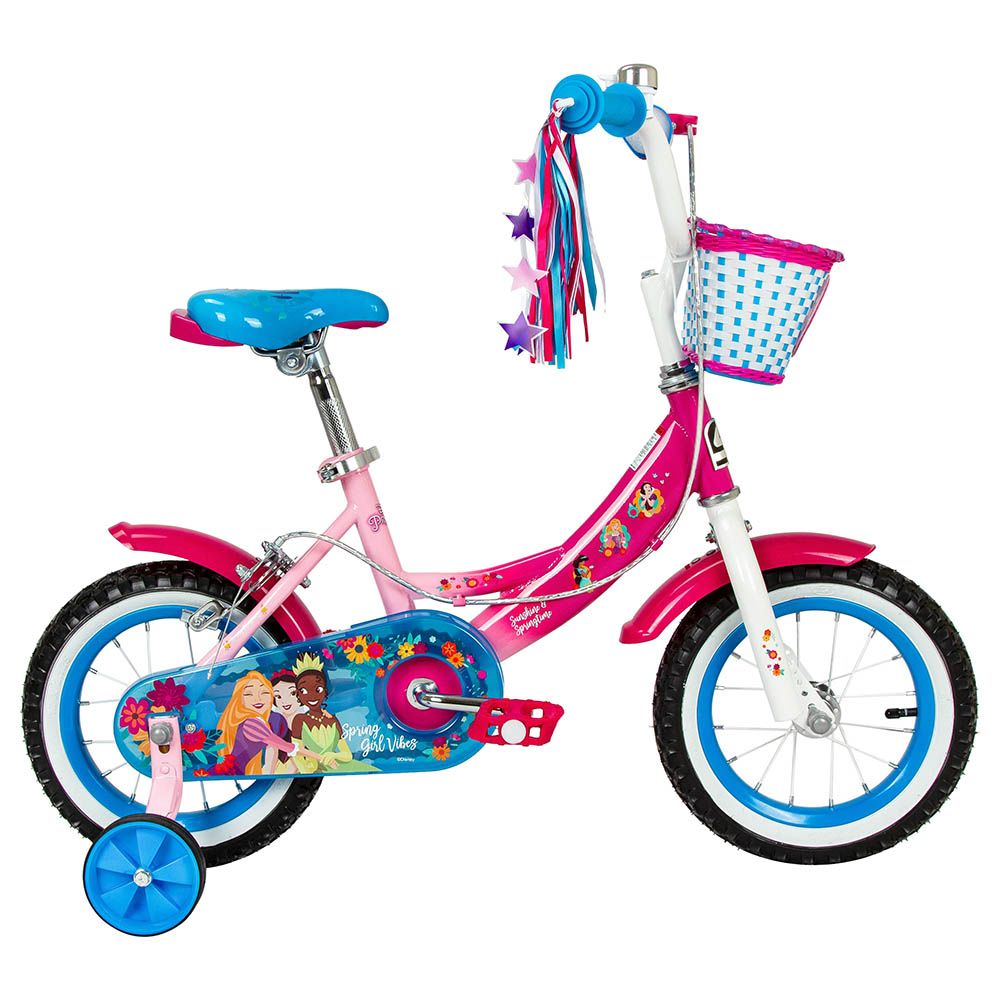 Spartan - Disney Princess Bicycle - Pink - 12-inch