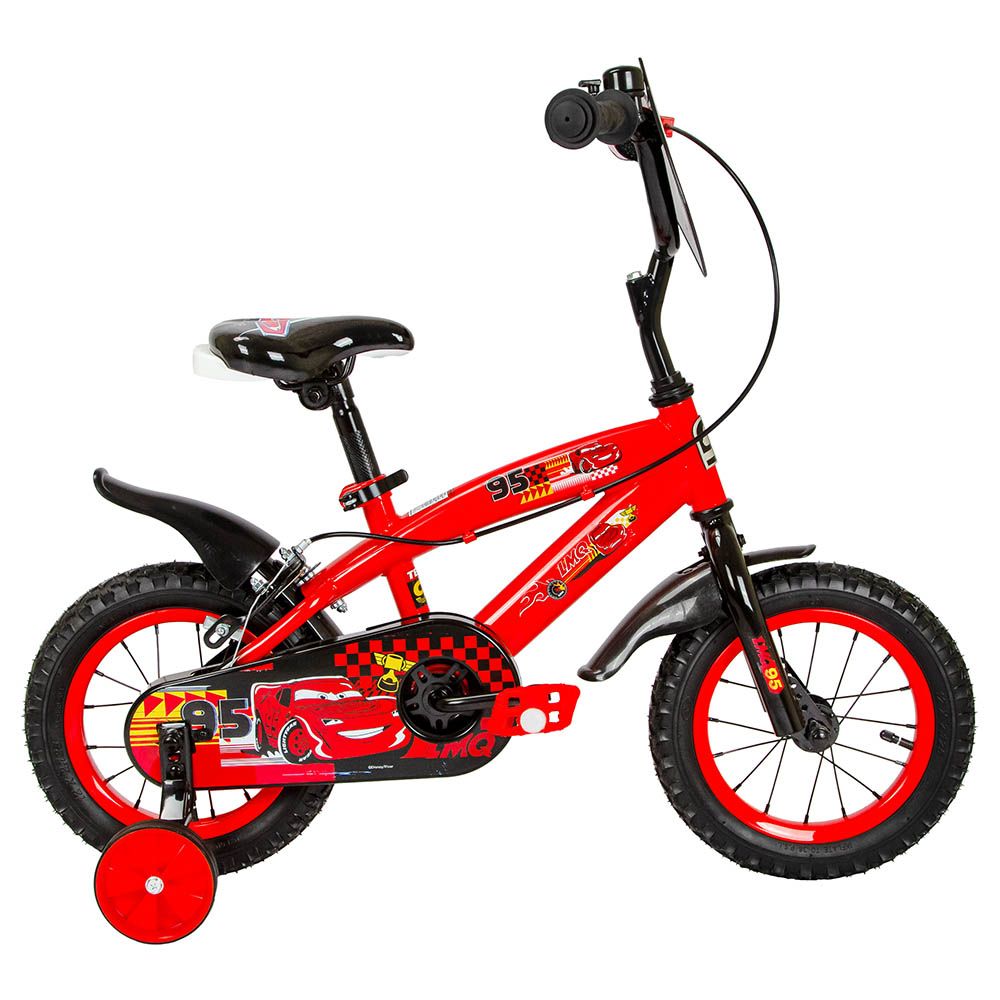 Spartan - Disney Cars Bicycle - Red - 12-inch