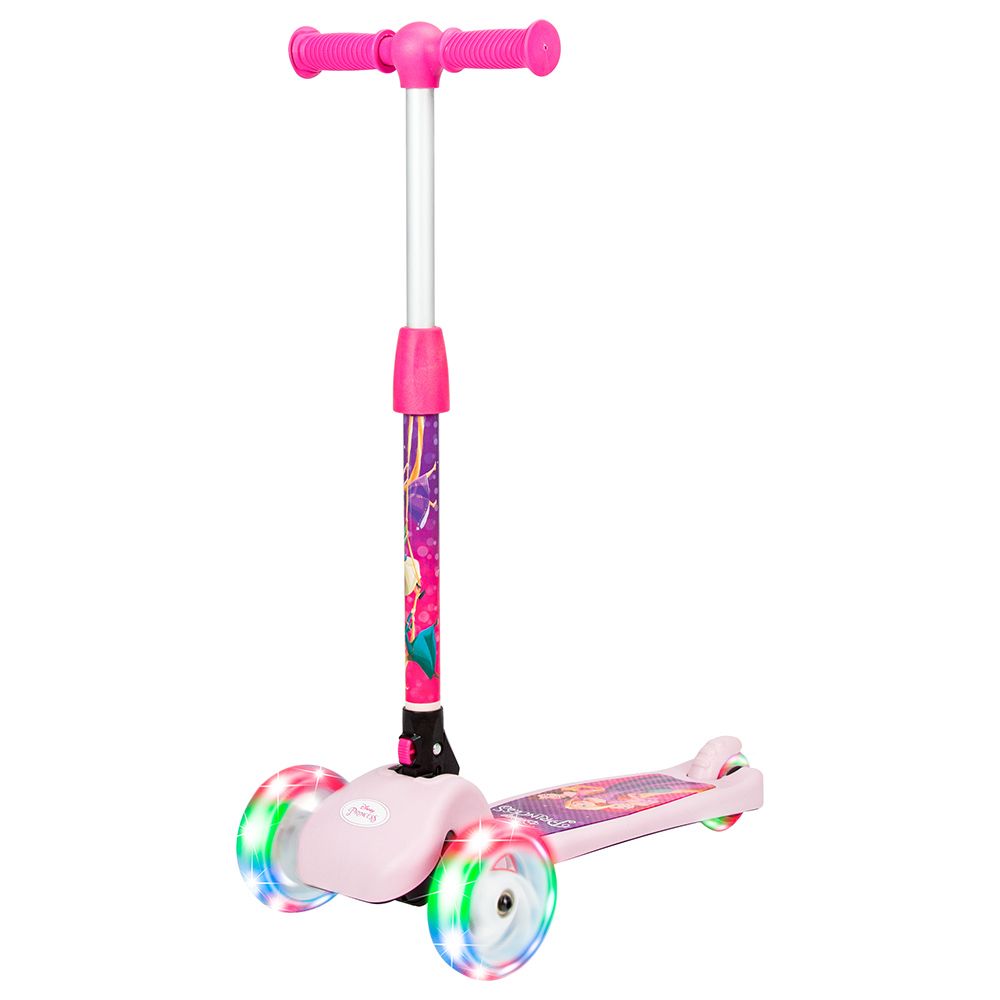 Spartan - Disney Princess 3-Wheel Light Up Scooter