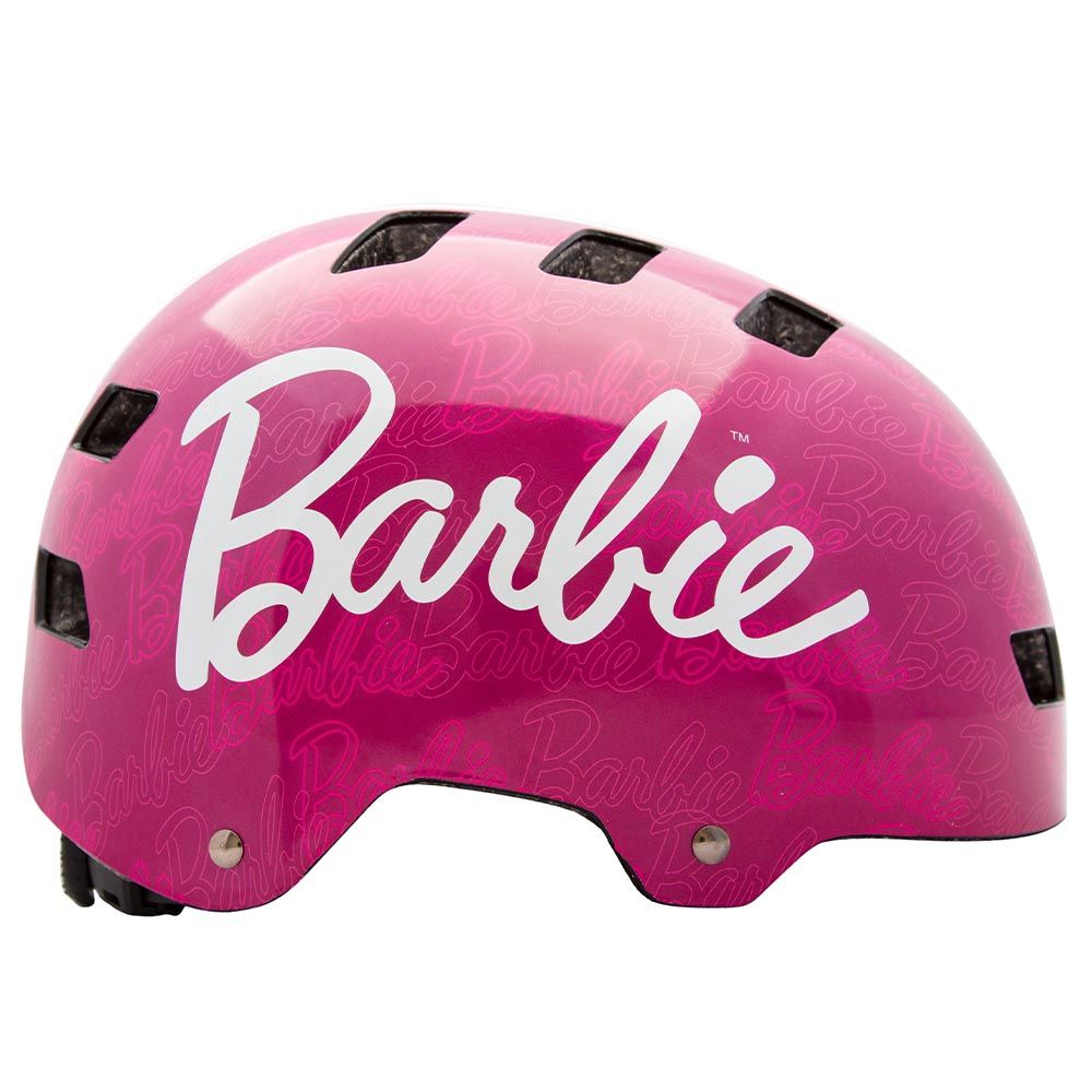 Spartan - Barbie Multisport Helmet for Girls - Pink/Black