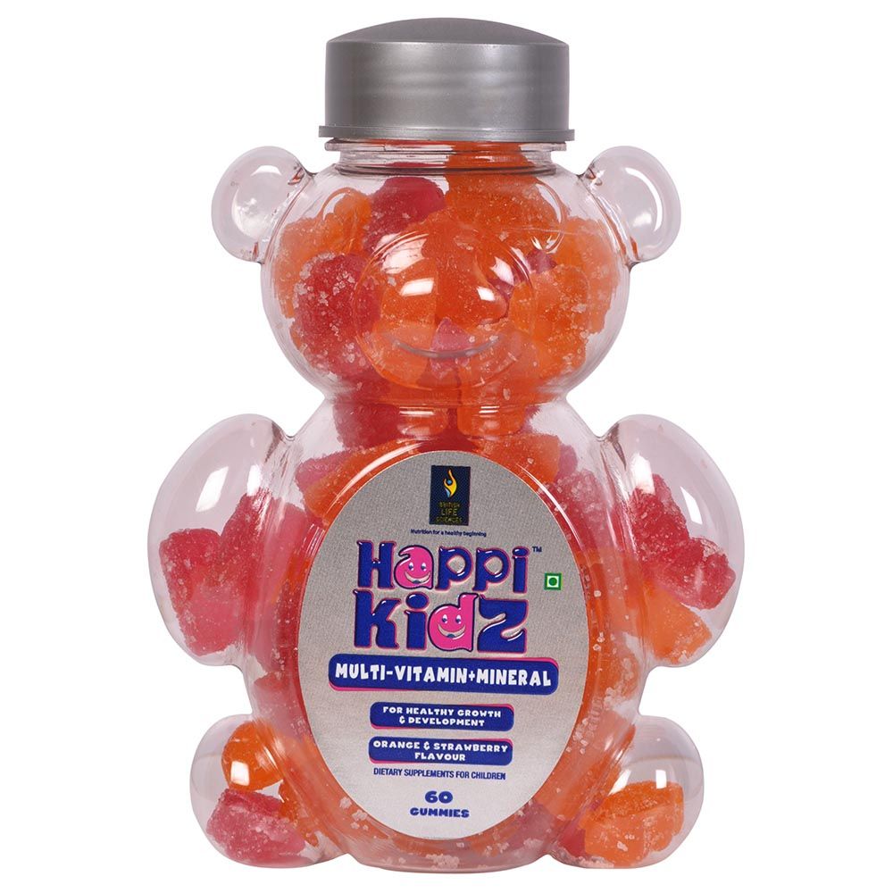 Happi Kidz Multivitamin & Mineral Gummies 60s