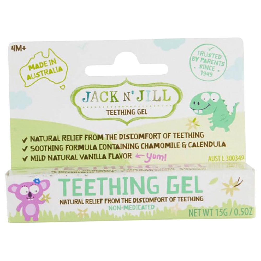 Jack N' Jill - Natural Teething Gel - 15g