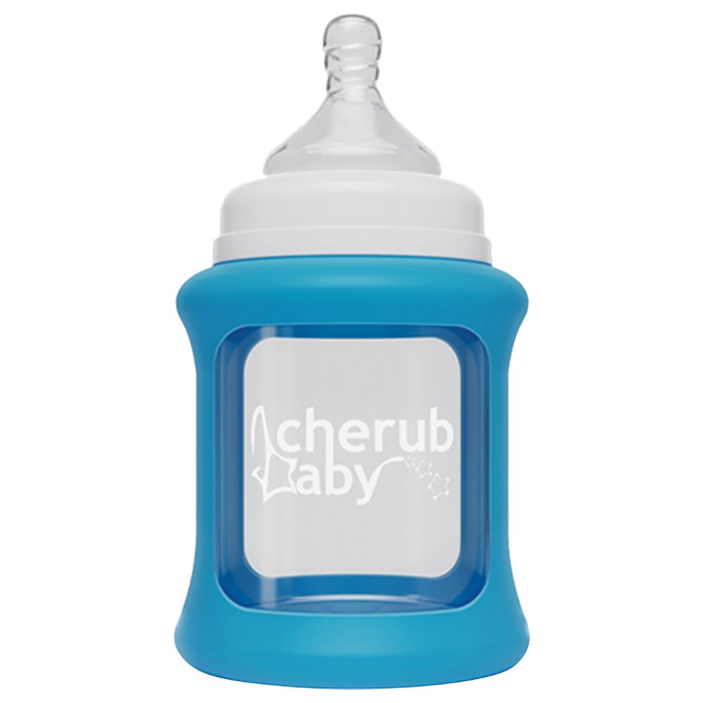 Cherub Baby - Standard Baby Bottle 150ml - Blue