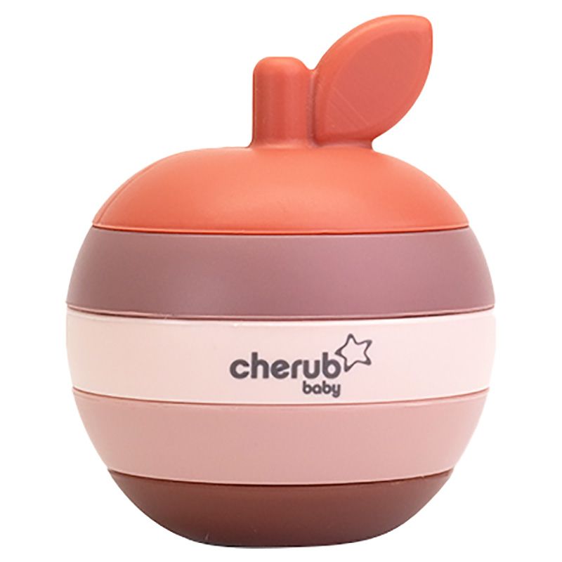 Cherub Baby - Silicone Stacking Apple Montessori Toy