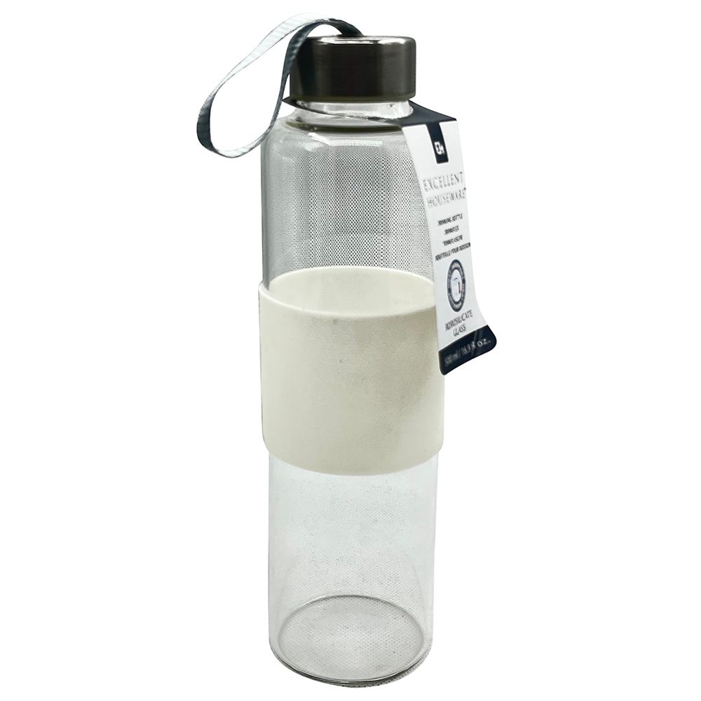 Excellent Houseware - Borosilicate Drinking Bottle 500ml