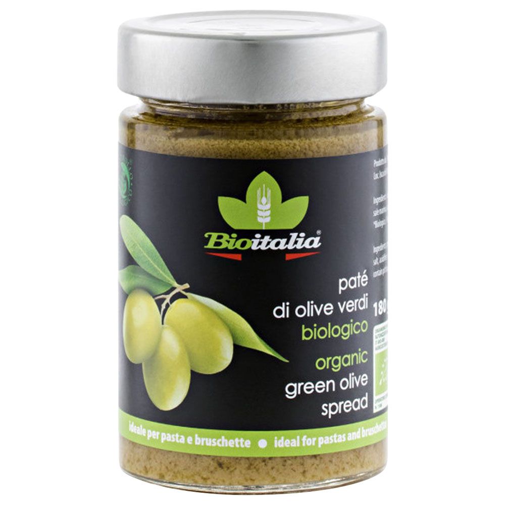 Bioitalia - Organic Green Olive Spread - 180g