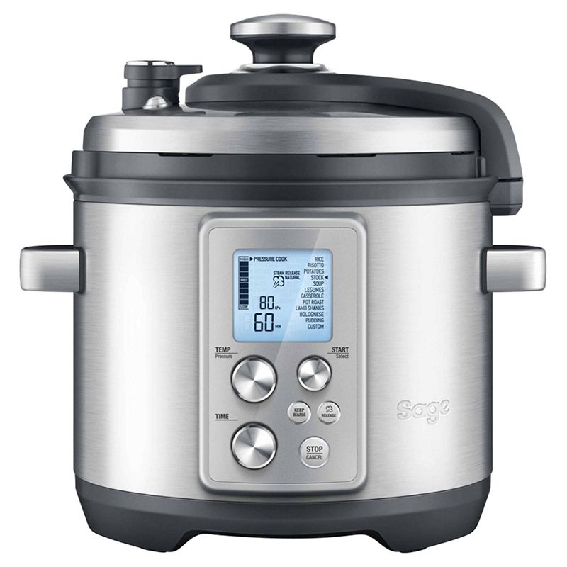 Sage - The Fast Slow Pro Cooker - Brushed Stainless Steel