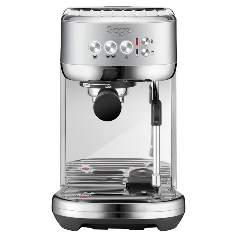 Sage - The Bambino Plus Coffee Machine - Brushed Stainless Steel