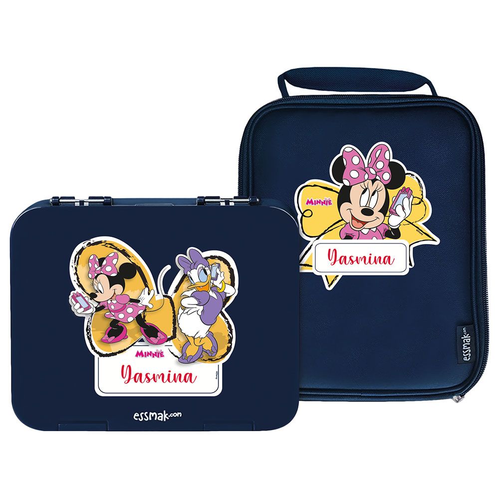 Essmak - Disney Minnie 1 Bento Pack 2pcs - Blue