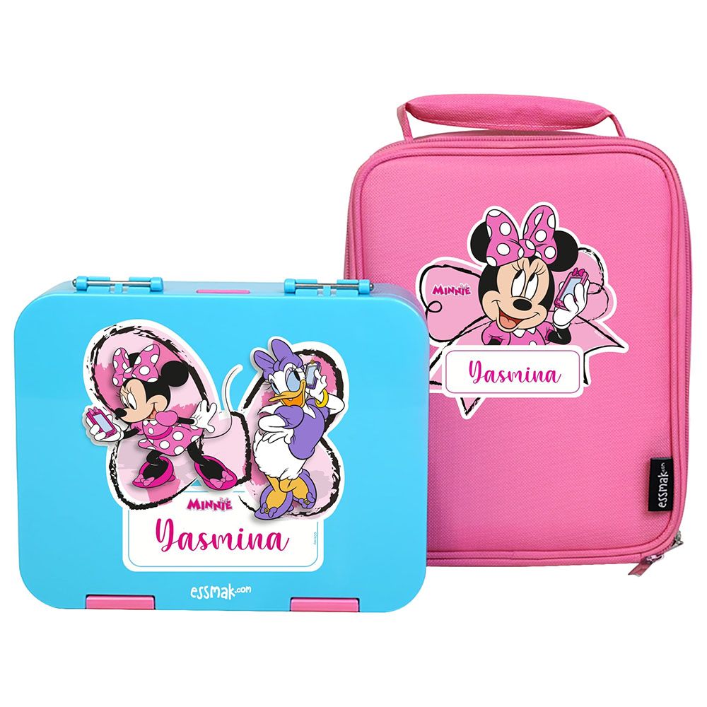 Essmak - Disney Minnie 1 Bento Pack 2pcs - Pink