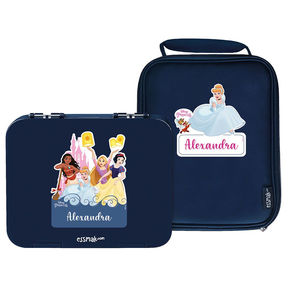 Essmak - Disney Princess Princess 1 Bento Pack 2pcs - Blue