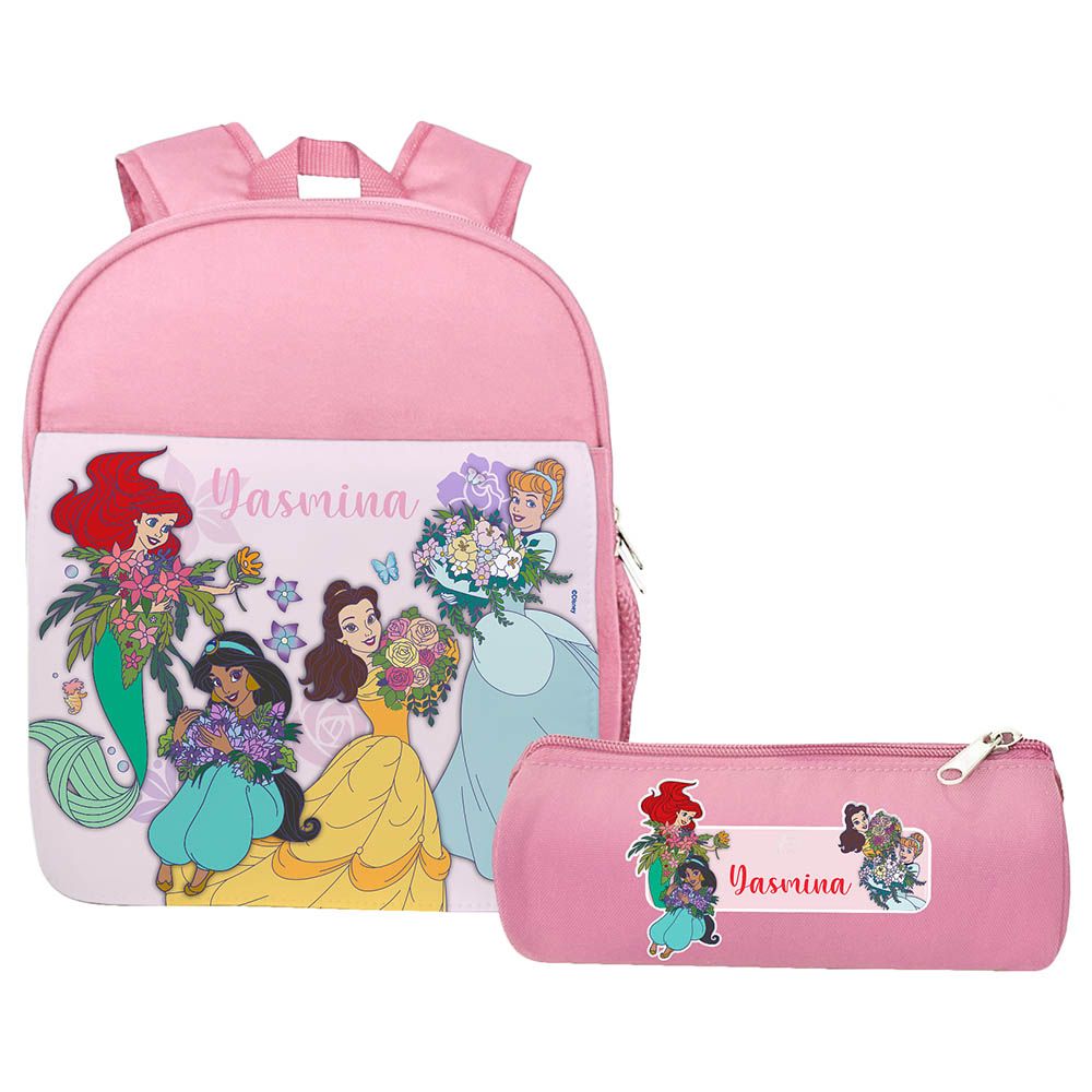 Essmak - Disney D100 Backpack & Pencil Case - 12-Inch - Pink