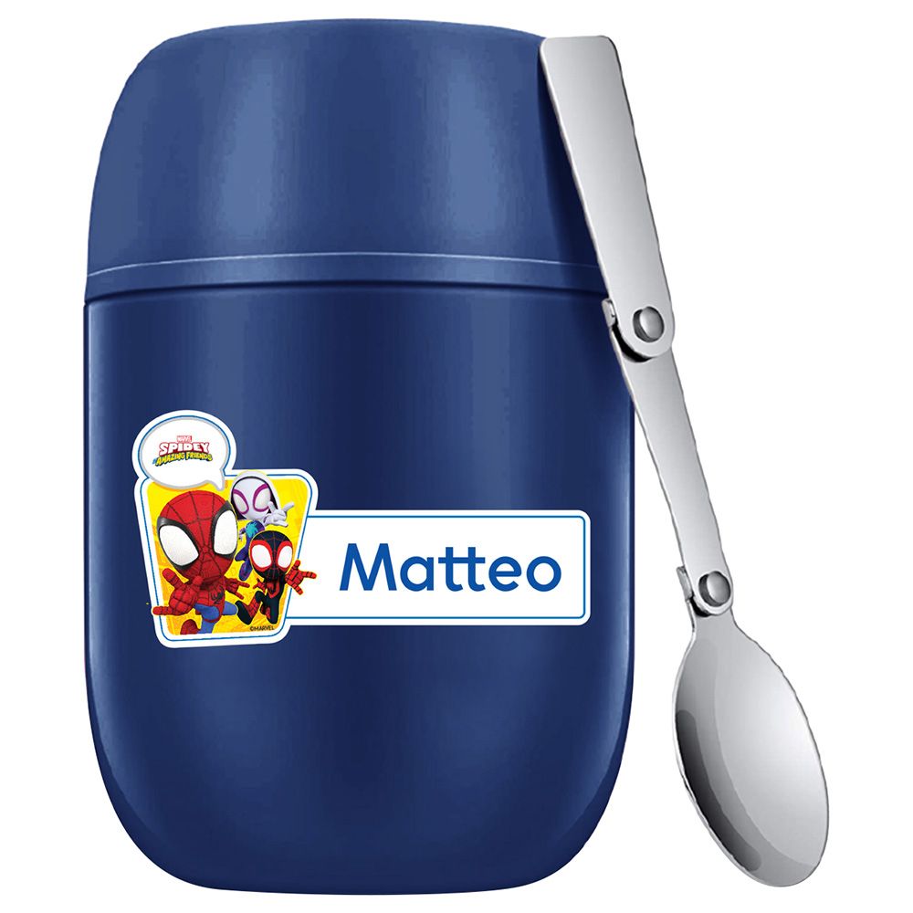 Essmak - Marvel Spidey Food Thermos - Blue