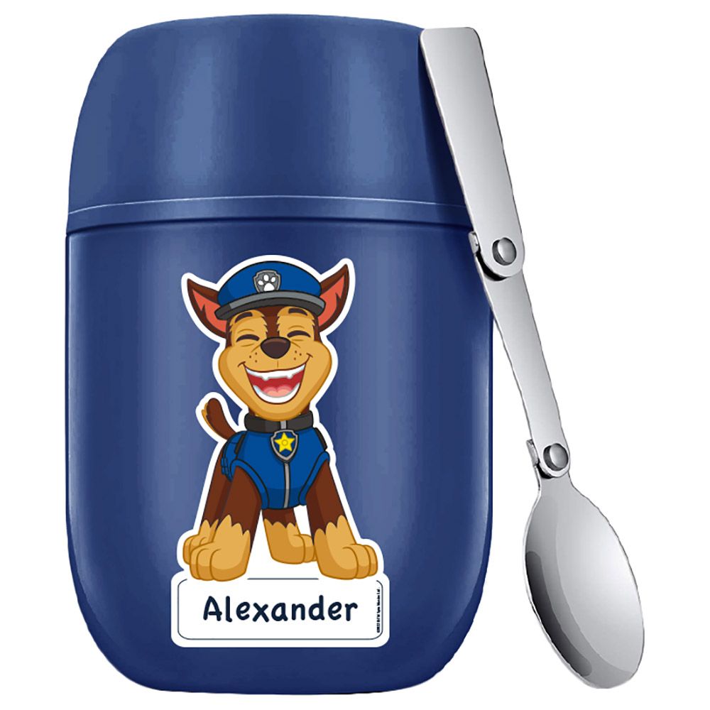 Essmak - Paw Patrol Chase Food Thermos W/ Spoon