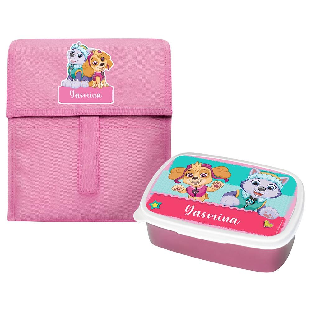 Essmak - Paw Patrol Foldable Lunch Set - Pink