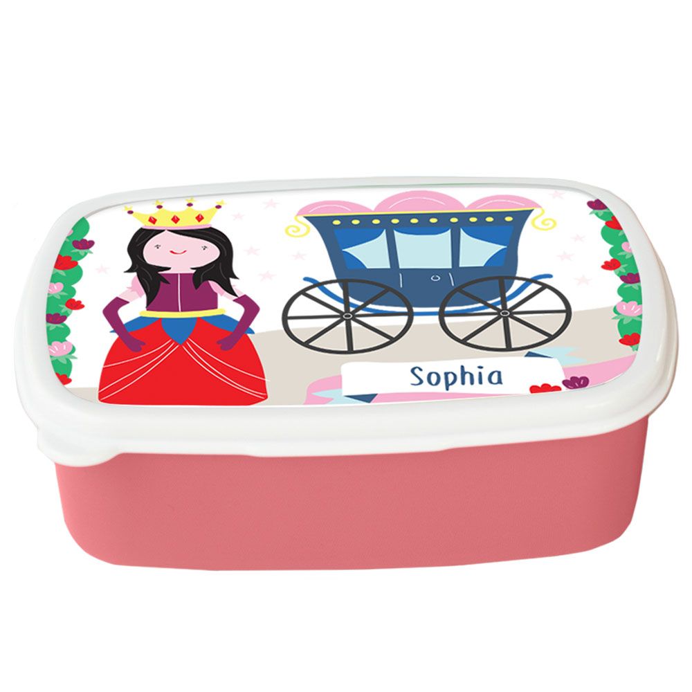 Essmak Personalized Lunch Box Happily Ever After Black Hair