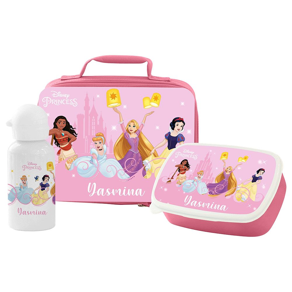 Essmak - Disney Princess 1 Lunch Pack 3pcs - Pink