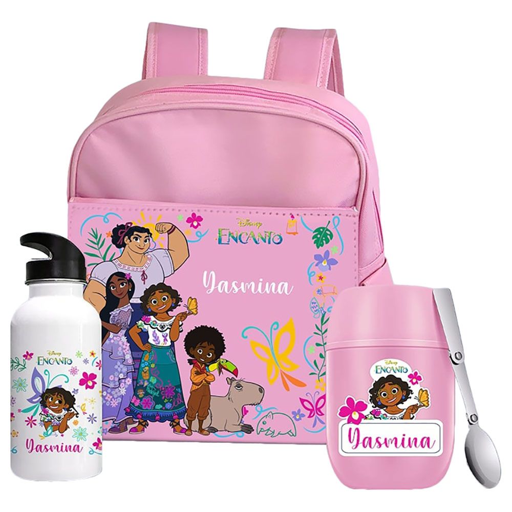 Essmak - 3pc Set Disney Encanto 1 Thermos Pack 400ml - Pink - 12-Inch