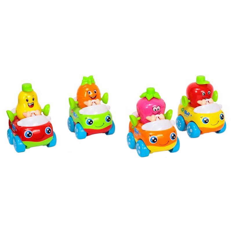 Hola - Adorable Fruit Farm Friction Toys Pack of 8