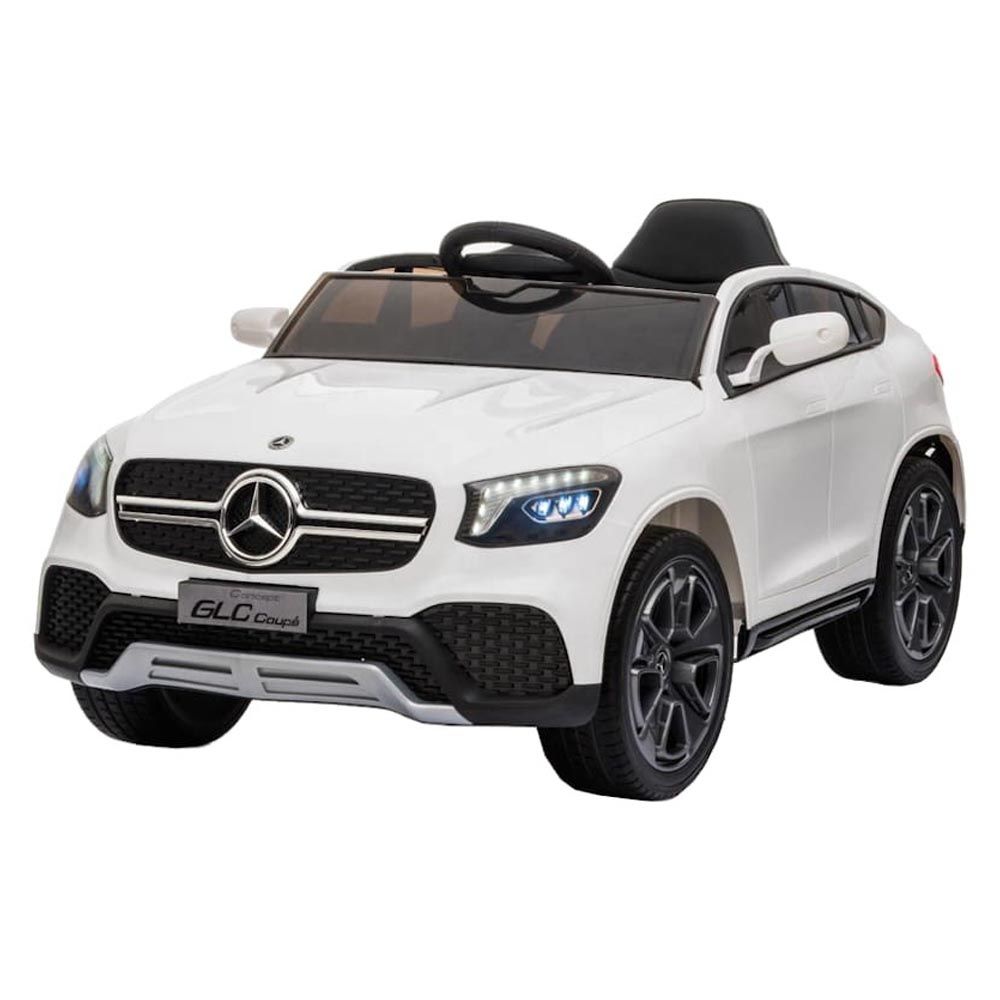 Factual Toys - 12V Mercedes Glc Coupe Kids Car - White 