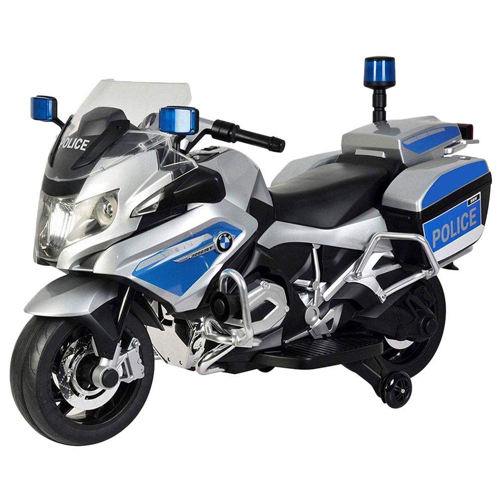 BMW - Police Electric Motorcycle 12V - Silver