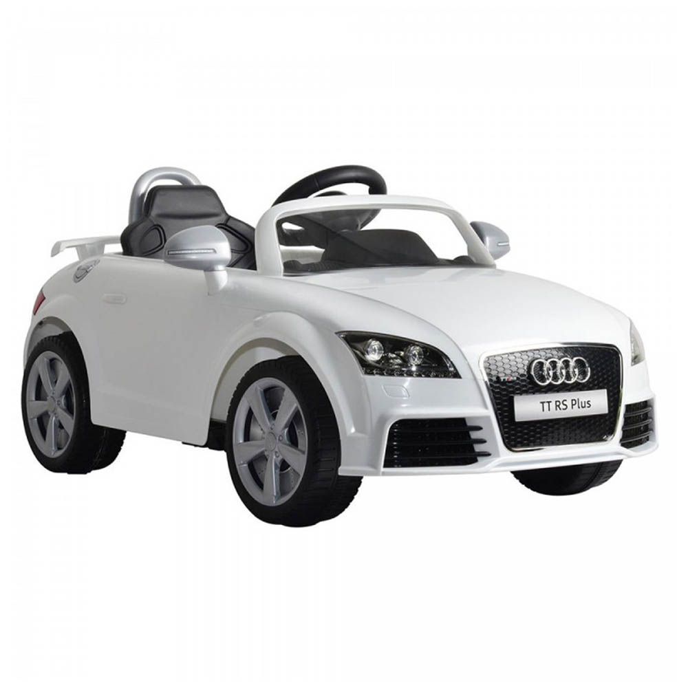 Factual Toys - 6V Audi TT Rs Plus Kids Ride-On Car - White 