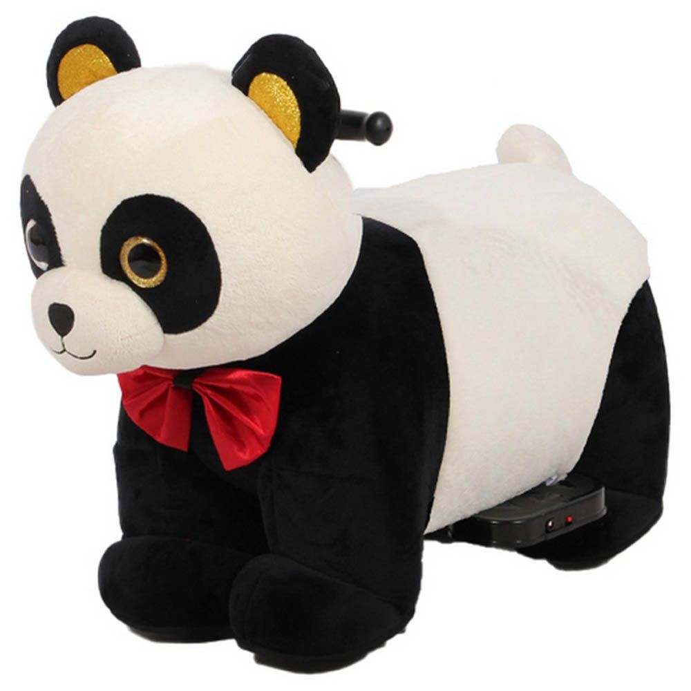 Factual Toys - Plush Panda Bear Ride-On 6V