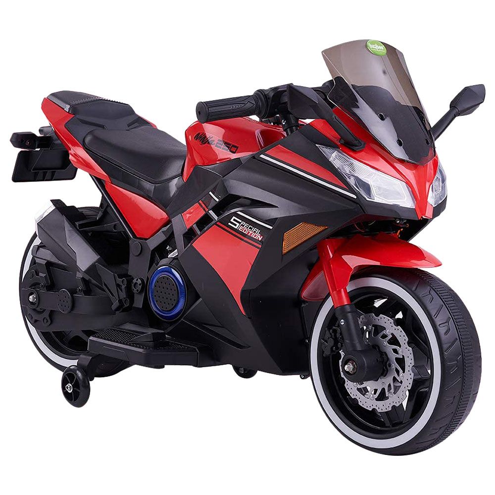 Factual Toys - Electric Motorcycle For Kids - 12V - Red