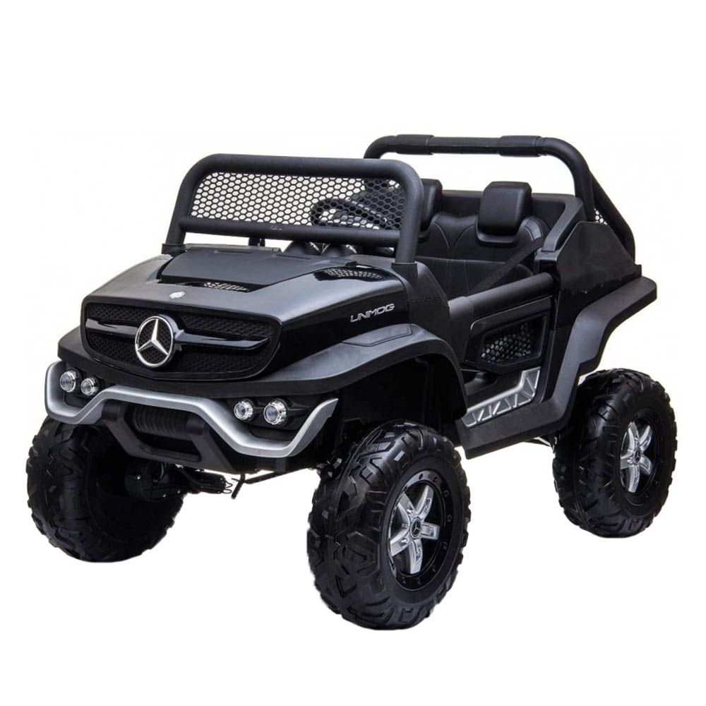 Mercedes-Benz - 2 Seater Electric Rideon Car 12V - Black