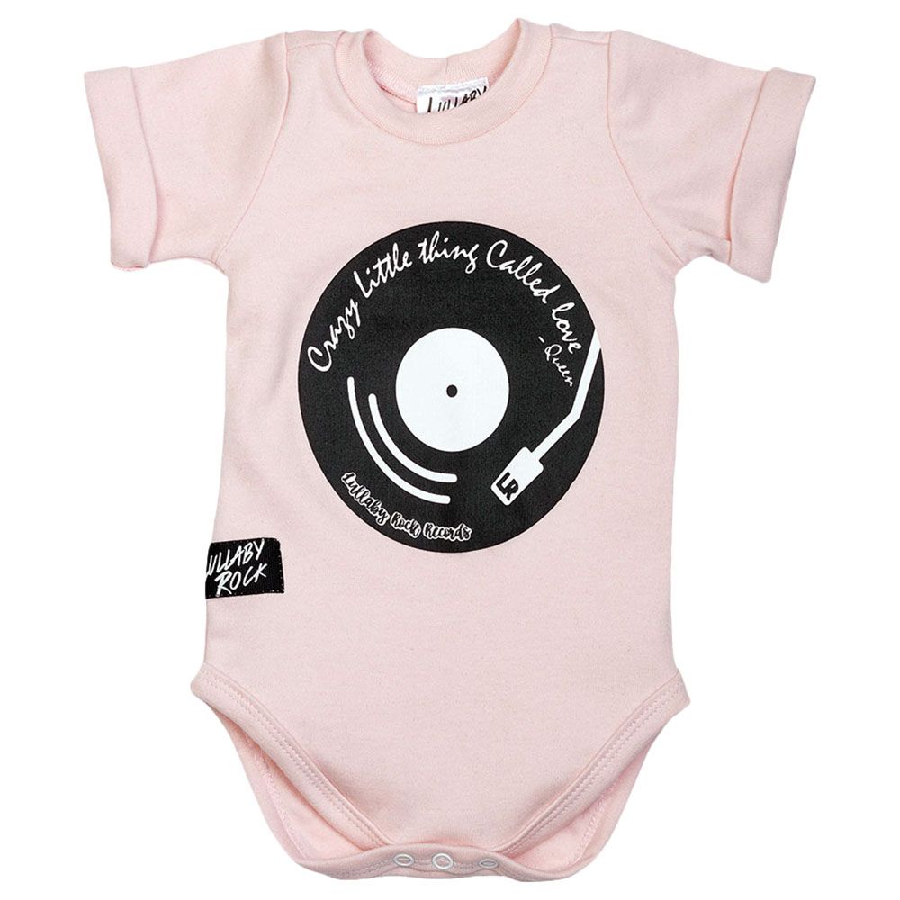 Lullaby Rock - Crazy Little Thing Bodysuit - Pink