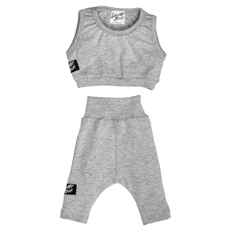 Lullaby Rock - The Active Girl Set - Storm Grey