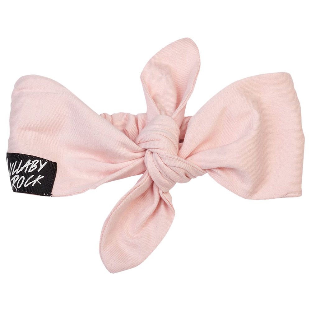 Lullaby Rock - Tie Headband - Pink