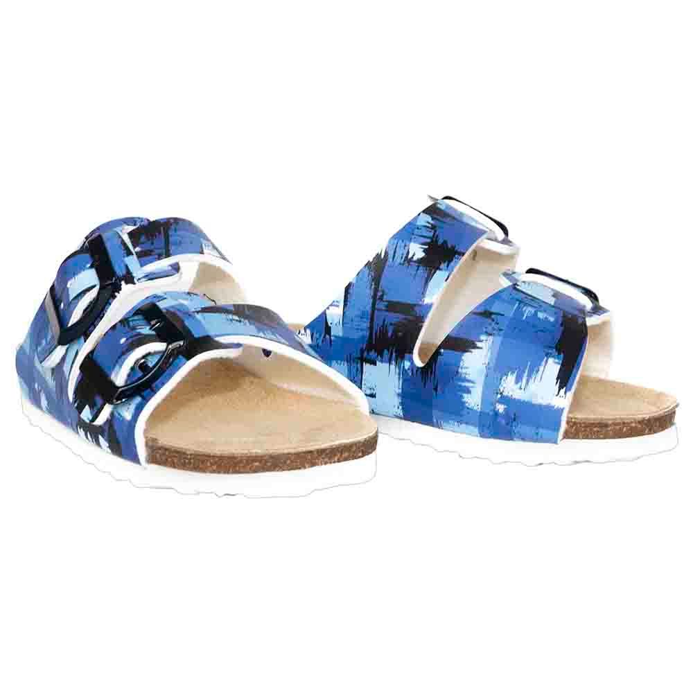 Protetika - Orthopedic T94 White-Blue Sandals