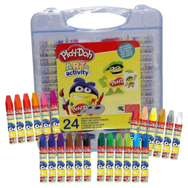 PlayDoh - Oil Pastels In PVC Box 24pcs