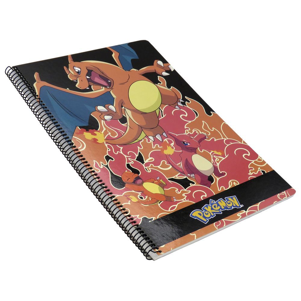 Pokemon - A4 Spiral Notebook - Charmander