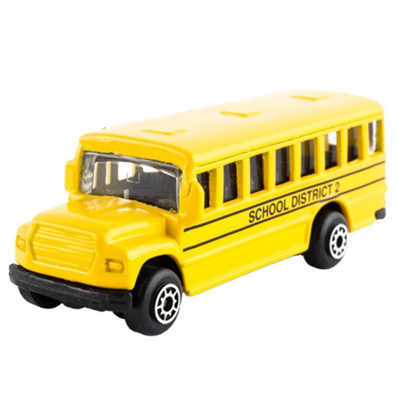 Maisto - 3" Vehicle - School District 2 - Yellow