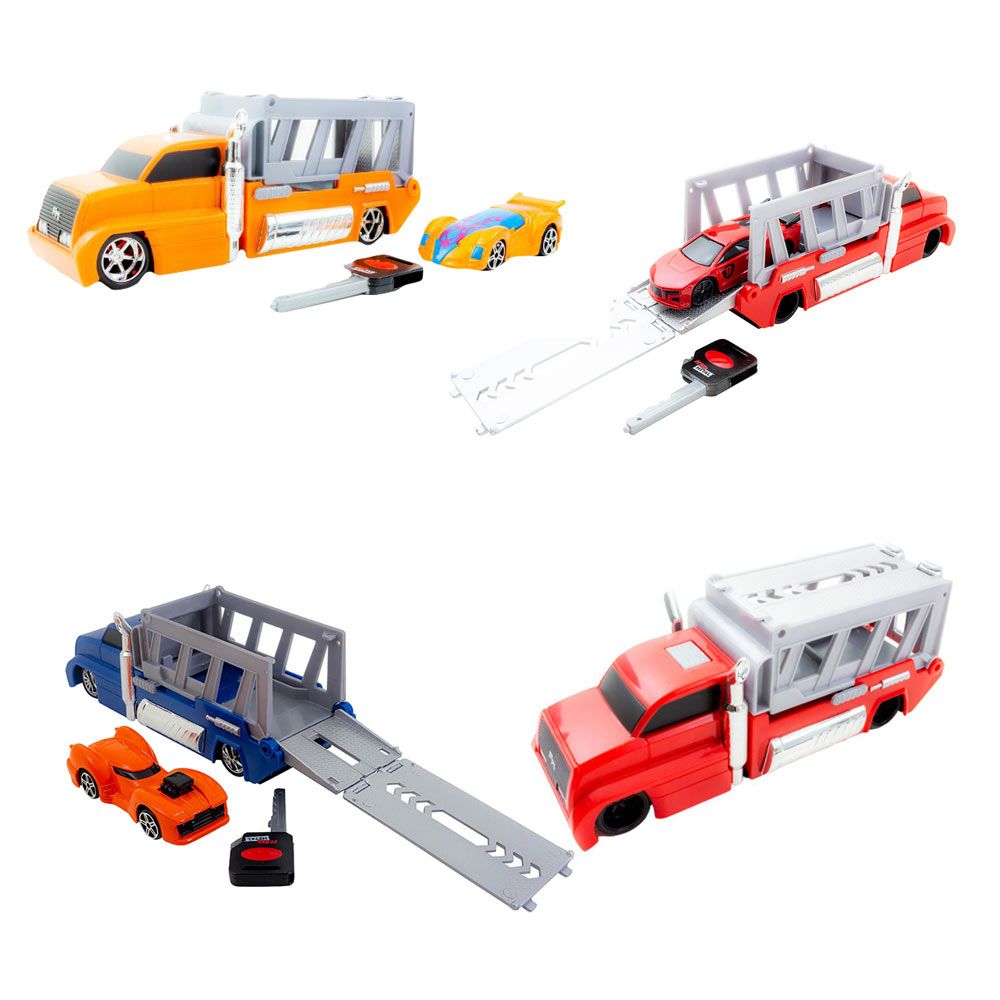 Maisto - Burnin Key Car - Launcher Hauler - Assorted