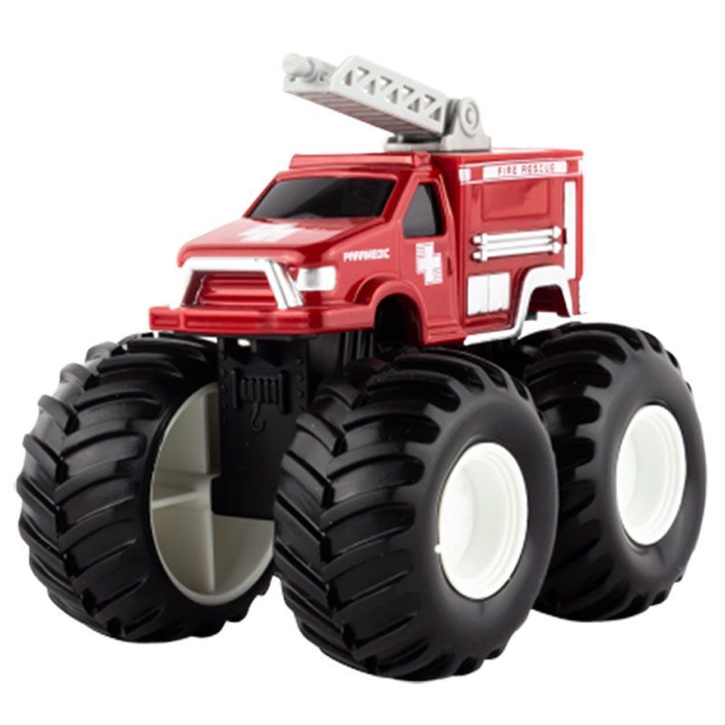 Maisto - Team Rescue Monsters 4X4 - Fire Rescue Paramedics