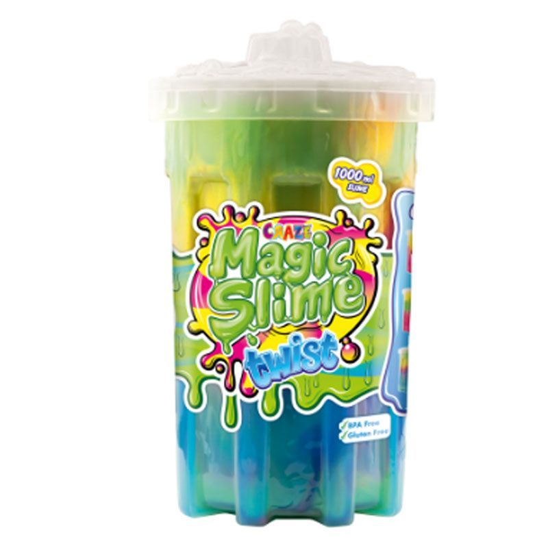 Craze Magic Slime - Twist - Green/Yellow/Pink/Blue