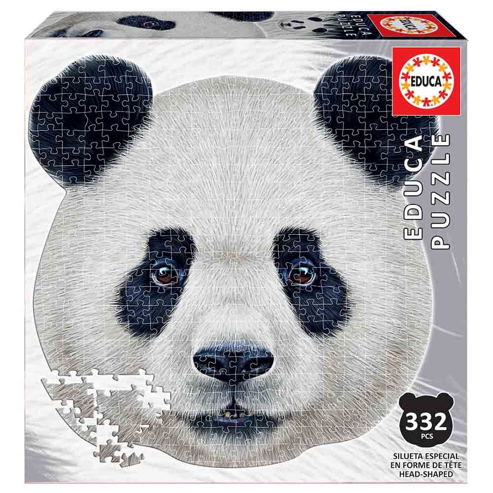 Educa - Panda Face Shaped Puzzle - 353pc