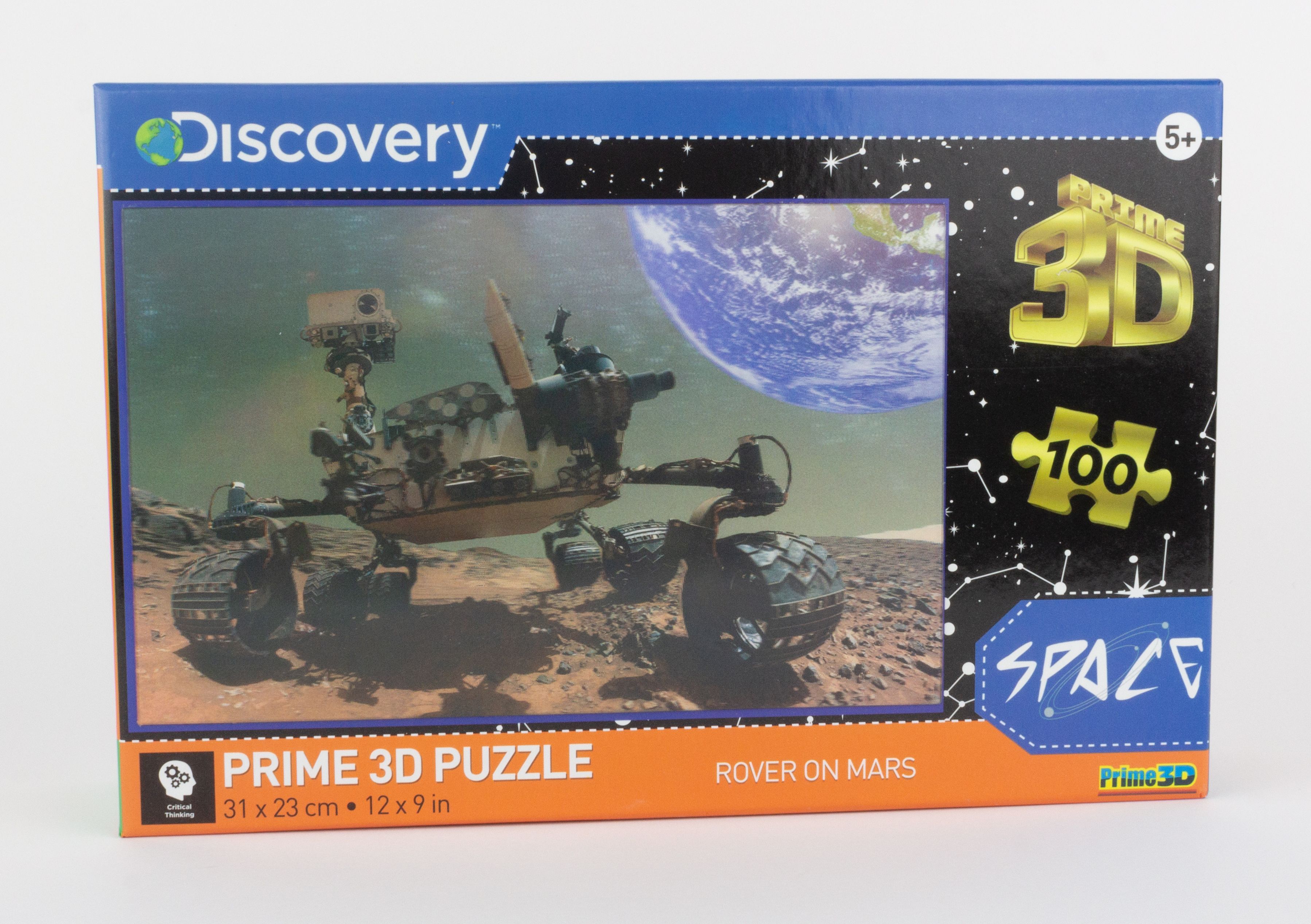 Prime3D - Rover On Mars 3D Puzzle - 100 Pcs