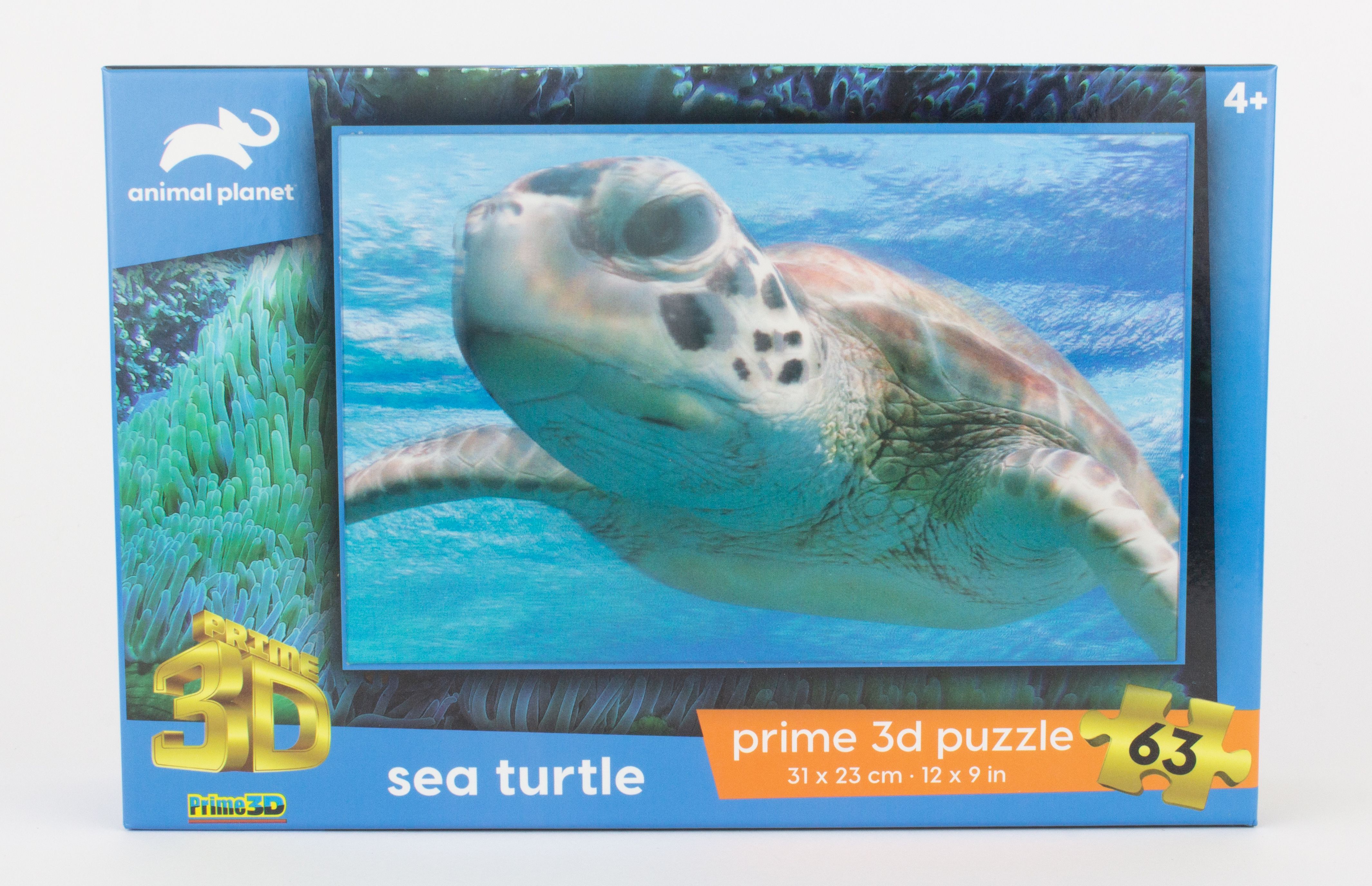 Prime3D - Sea Turtle 3D Puzzle - 63 Pcs