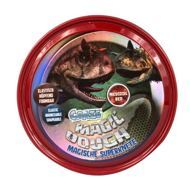 Craze Magic Dough - Dinosaur 3-Fach - Mesozoic Red