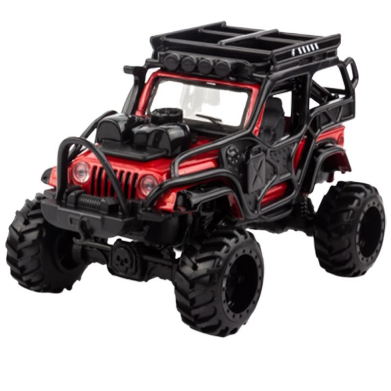 Maisto - Blister Pack - Jeep Wrangler Rubicon - Red