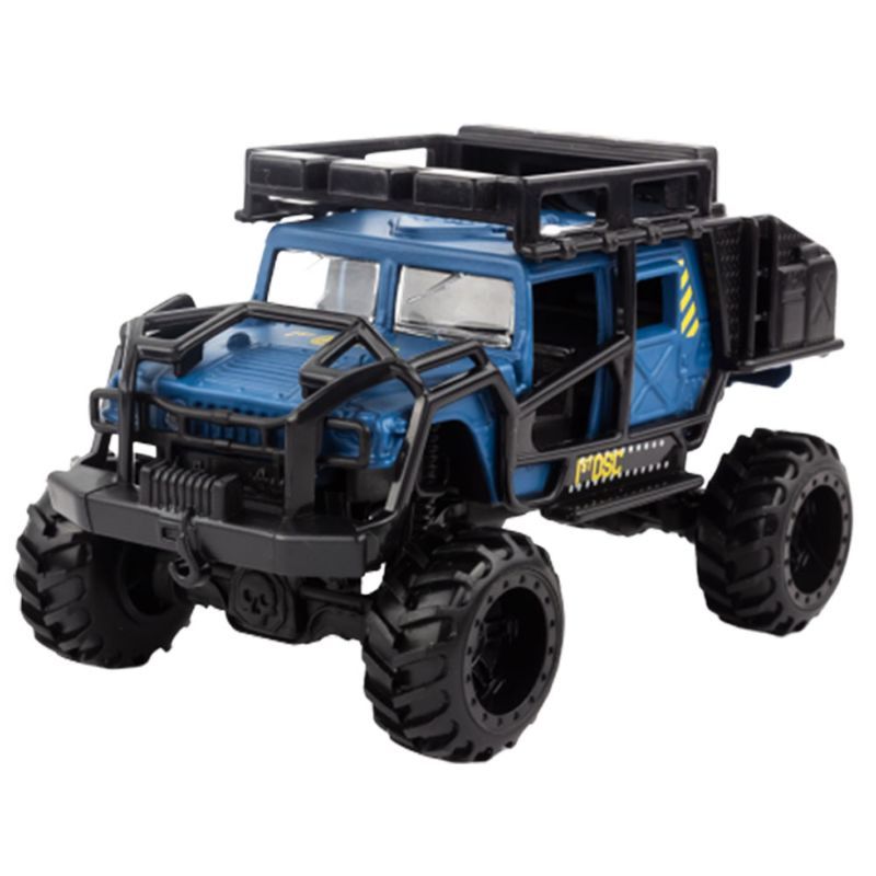 Maisto - Blister Pack - Humvee - Blue