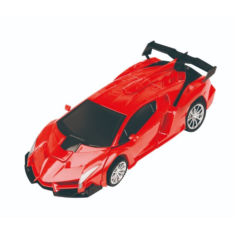 Funny Box - 27Mhz 1:20 Transformer Car - Red