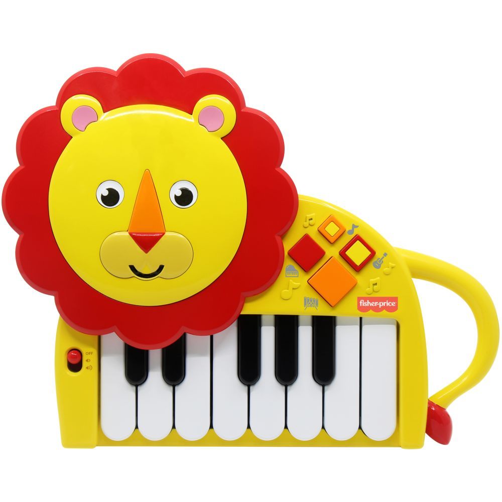 Fisher Price - Mini Lion Piano - Yellow