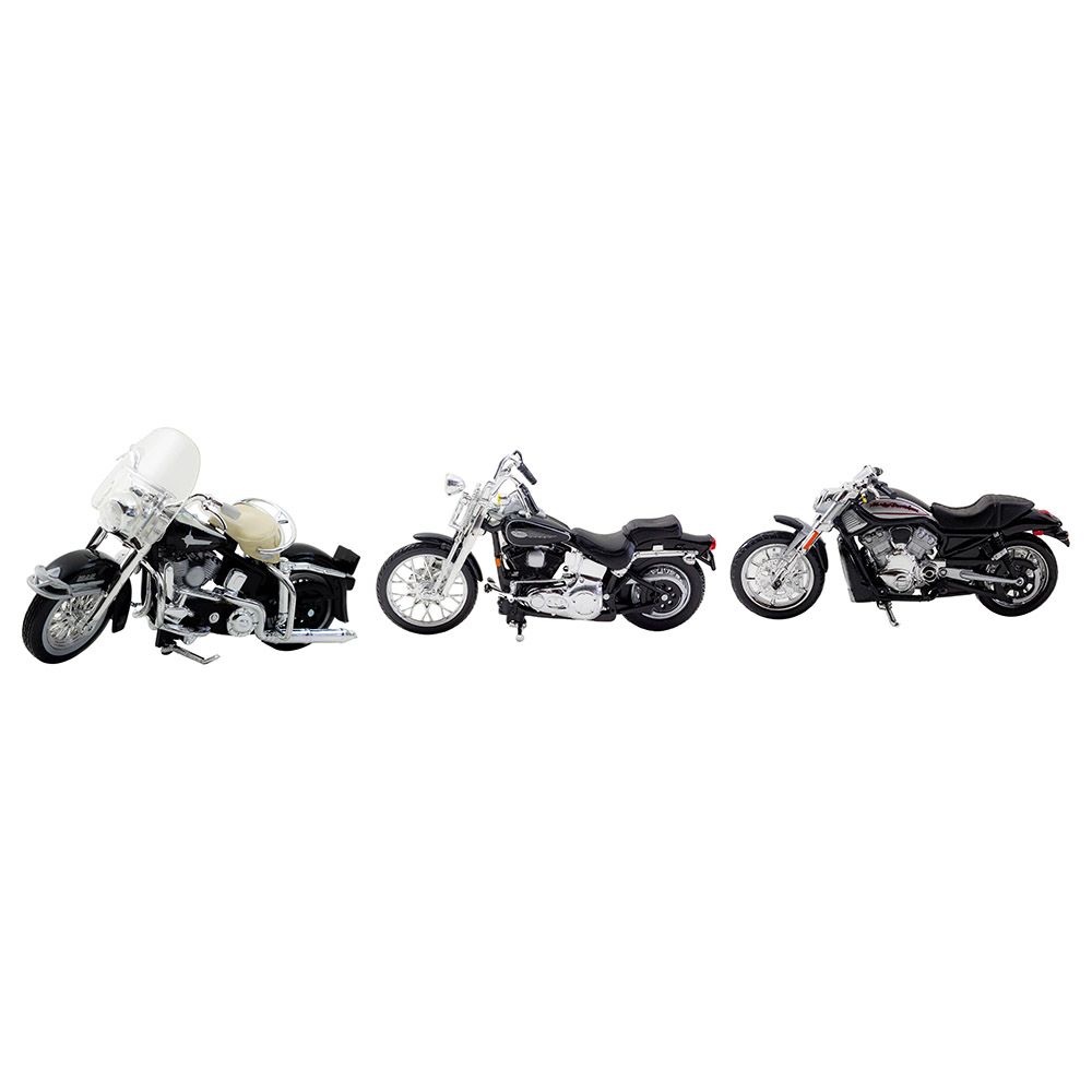 Maisto - Hd Motorcycles Blister Card - Assorted