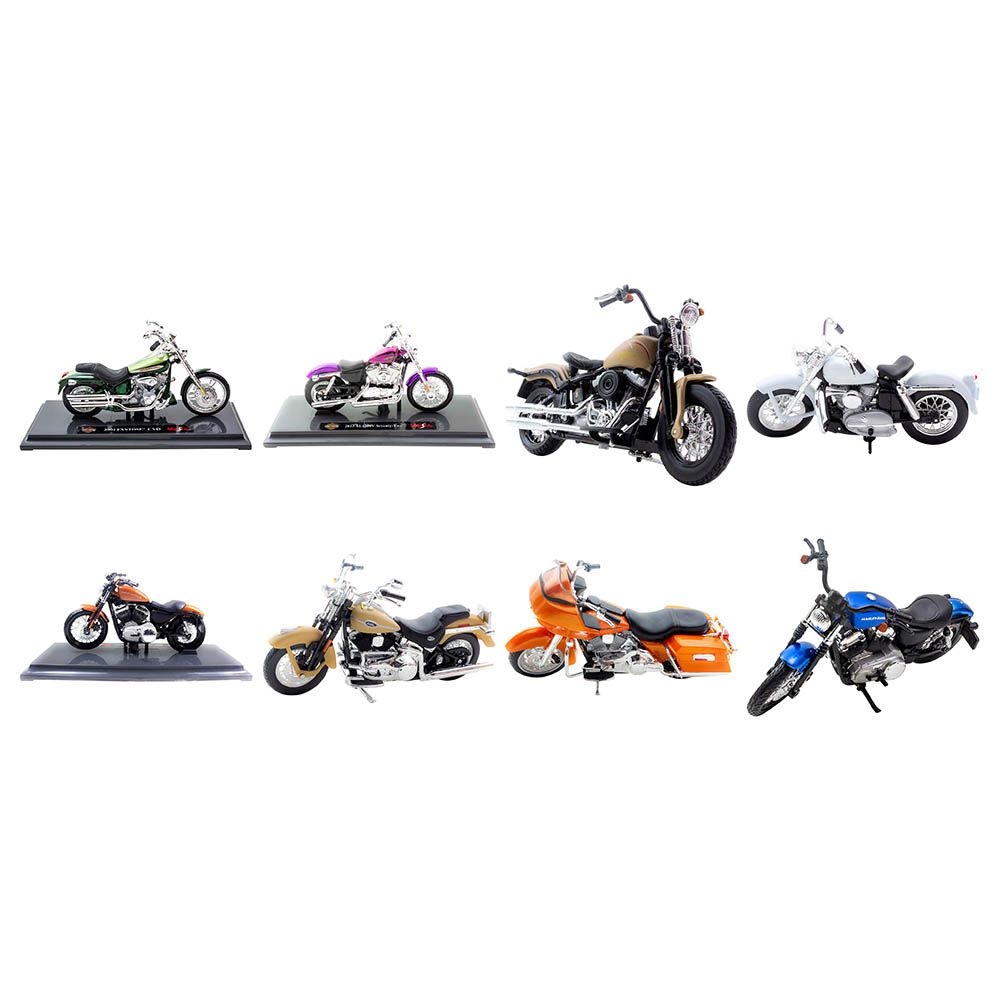 Maisto - Harley Davidson Series Motorcycles - Assorted