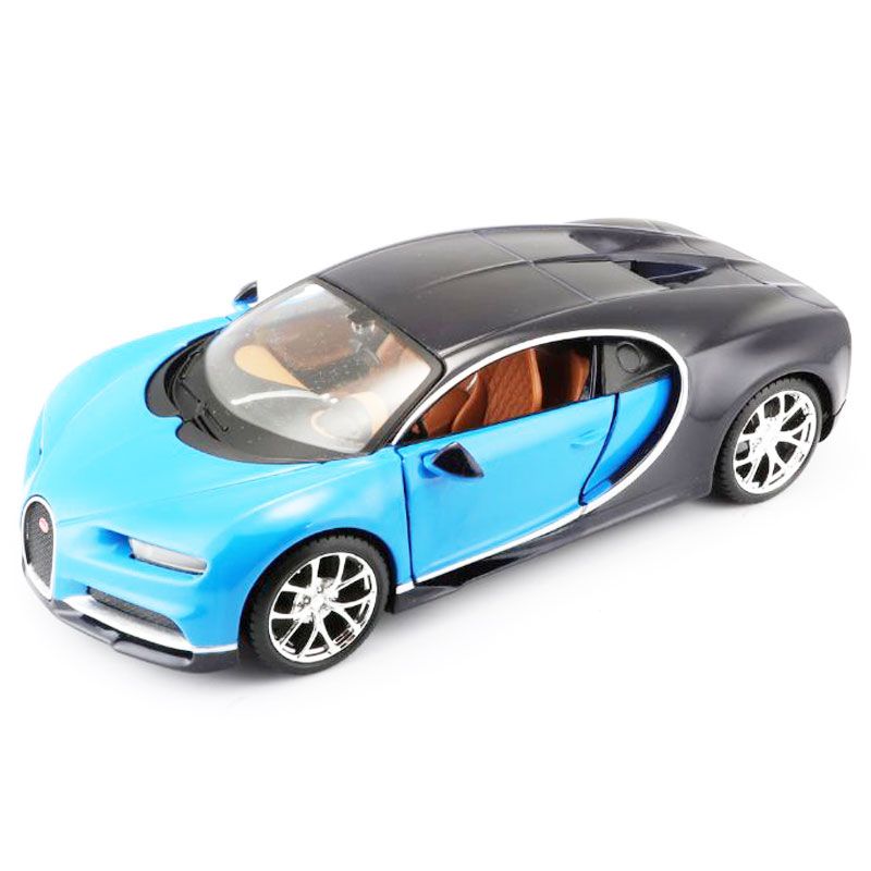 Maisto 1:24 Special Edition Bugatti Chiron - Blue & Black